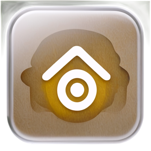 Material style application icon for managing smart home devices with Bluetooth and WiFi - icon | sticker