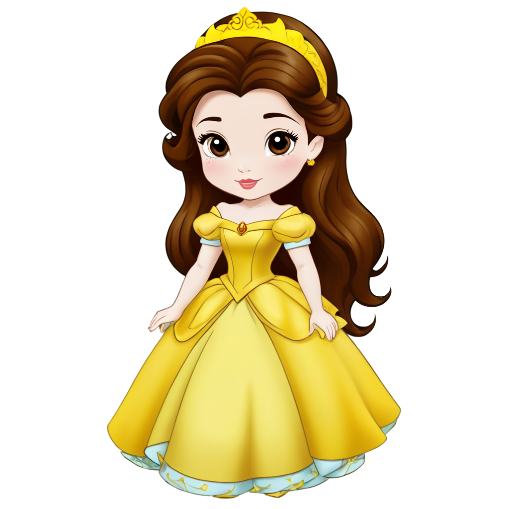 Disney Belle Princess - icon | sticker