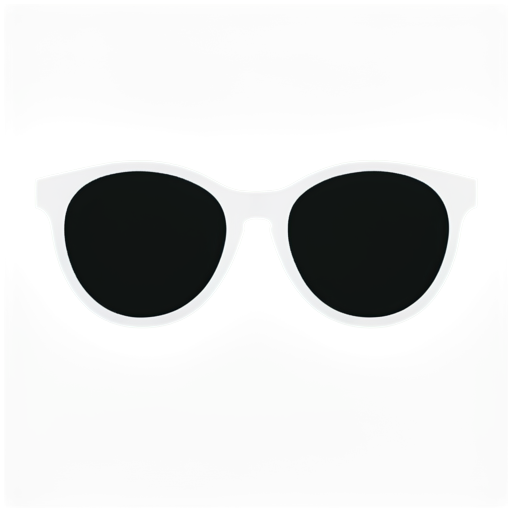 sunglasses face recognition - icon | sticker