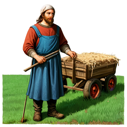 medieval farming - icon | sticker