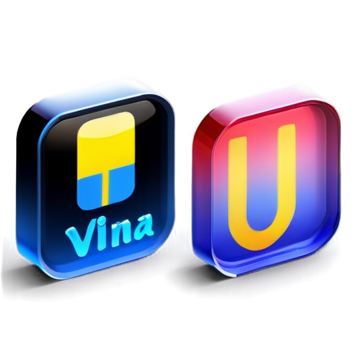 “Create a logo for a charitable organization called ‘Vilna Ukraine’ with a website vilna.org.ua. The logo should symbolize support and help for people affected by the war. It should include the blue and yellow colors associated with the Ukrainian flag. Add a graphic element such as a heart or hug to symbolize care and empathy. It is also desirable to use a stylish but clear font for the name 'Free UA' and the URL vilna.org.ua for identification. - icon | sticker