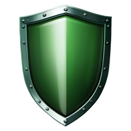 green sheild - icon | sticker