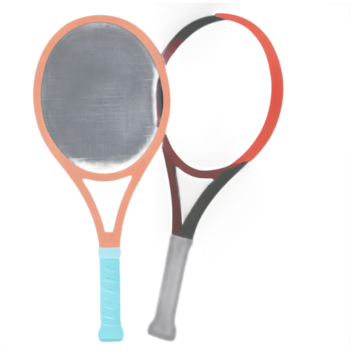 tennis rackets - icon | sticker