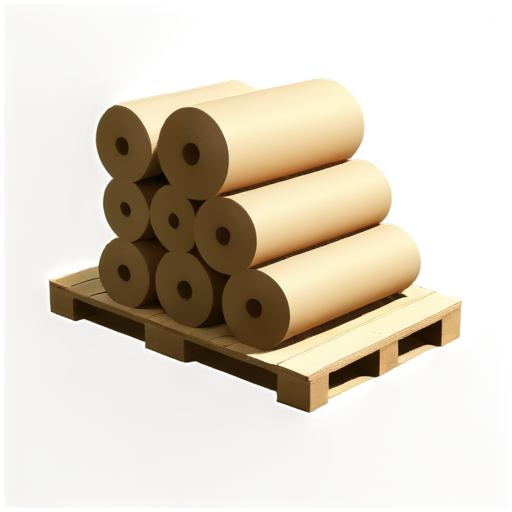 4 vertical rolls in pallet - icon | sticker