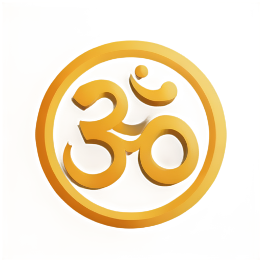 traditional hindu om - icon | sticker