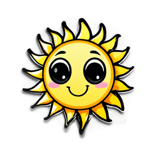 Life is good and filled with joy, the sun is shining. phone - icon | sticker