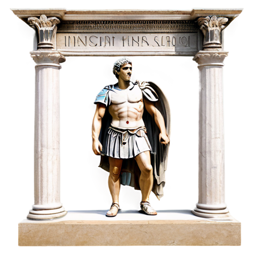 Desktop with style Ancient Roman Empire - icon | sticker