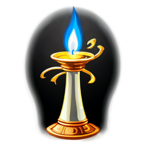 medieval casting spell icon - icon | sticker