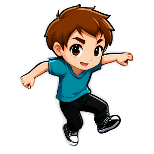 An app image used in a parkour app. - icon | sticker