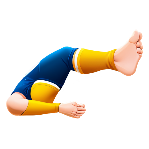 foot kicking icon - icon | sticker