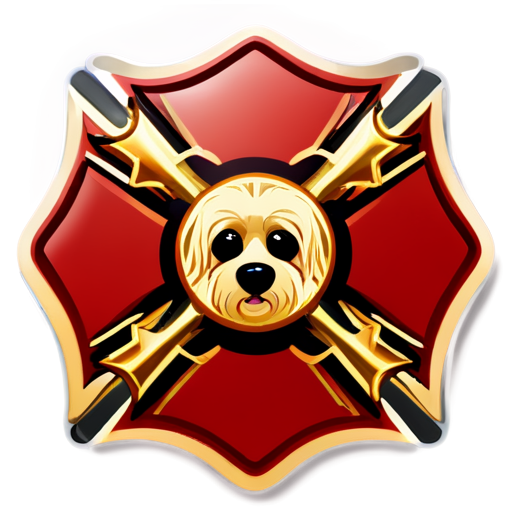 Maltese Cross - icon | sticker