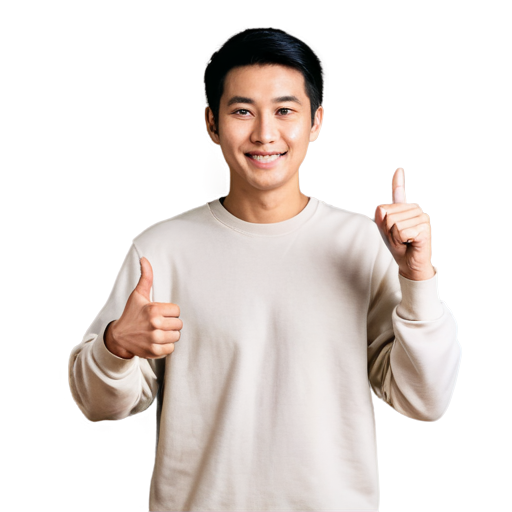 Nishikiyama showing his thumb up - icon | sticker