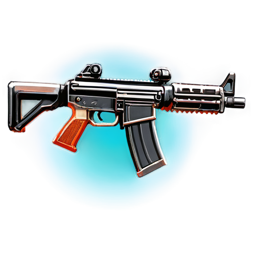 skill icon, machine gun, shooting - icon | sticker