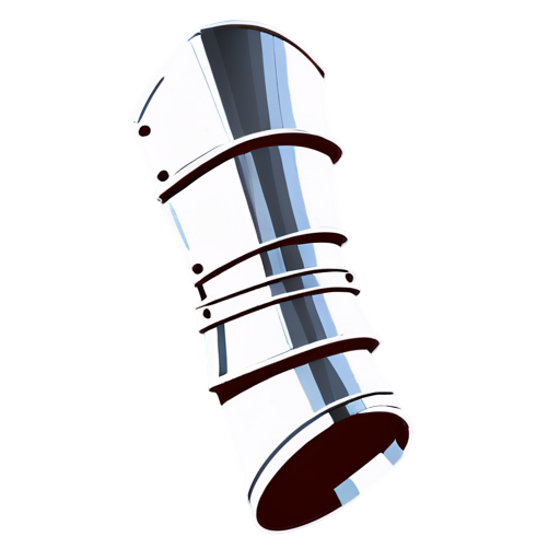 knight gauntlets outline icon - icon | sticker