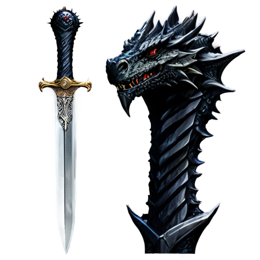 dragon dagger - icon | sticker