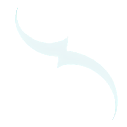 Generate a small, black-and-white icon for a sci-fi/fantasy book section divider. The design should feature three parallel waves with a right-aligned lightning bolt, resembling a small tattoo or rune. The waves should flow fluidly, while the lightning bolt intersects or aligns dynamically with them. Ensure the icon is simple yet artistic, fitting for a section break, and maintains clarity at a small size. Draw inspiration from traditional embellishments, combining them with a futuristic aesthetic.Minimalist yet detailed enough for clarity.Black and white only.Small enough for a section divider but distinct in design. - icon | sticker