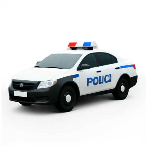 Russian police car - icon | sticker