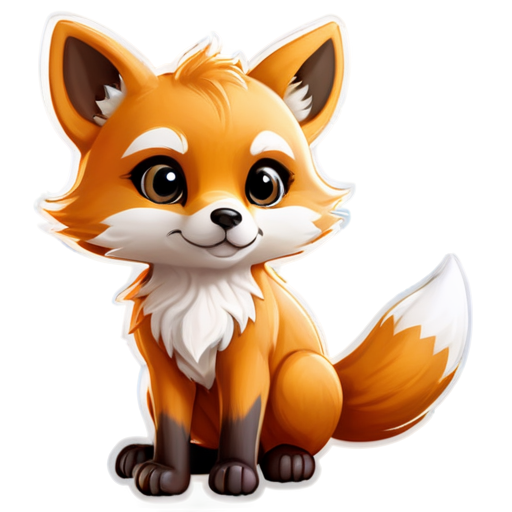 Fox-builder - icon | sticker