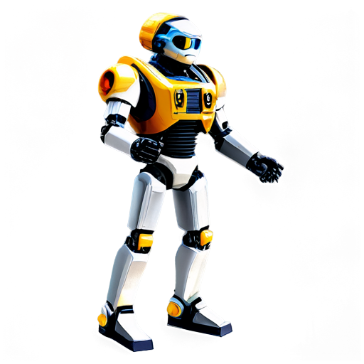 персонаж робот помощник чатбот - icon | sticker