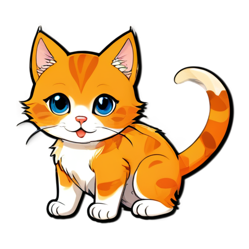 cat - icon | sticker