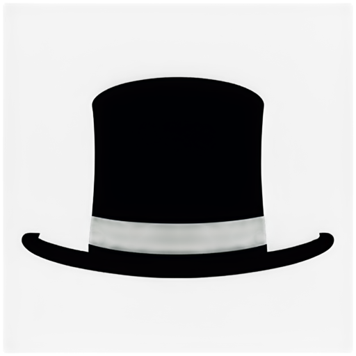 degen top-hat - icon | sticker