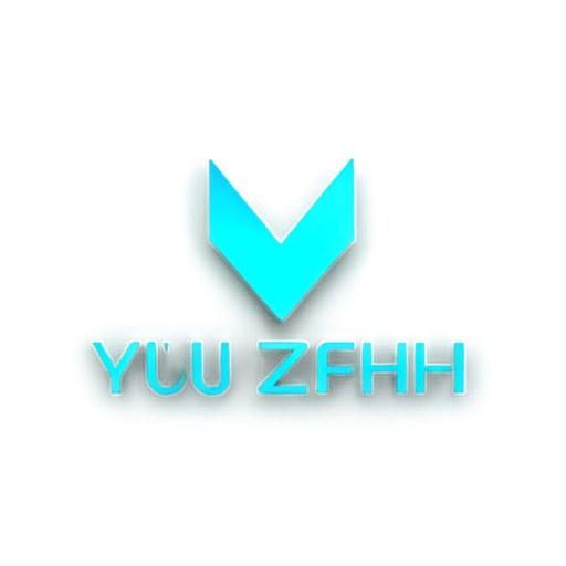 A modern and sleek logo design incorporating the name "YU ZHI" with a technological and futuristic aesthetic. The letters are rendered in a clean, sans-serif font with sharp angles and geometric shapes. The "Y" and "Z" are stylized to resemble circuit board patterns or digital waves. A subtle glow effect surrounds the text, giving it a high-tech luminescence. The color scheme uses shades of blue and white to evoke a sense of innovation and digital advancement. The overall design is minimalist yet impactful, suitable for a technology-focused website or brand. - icon | sticker