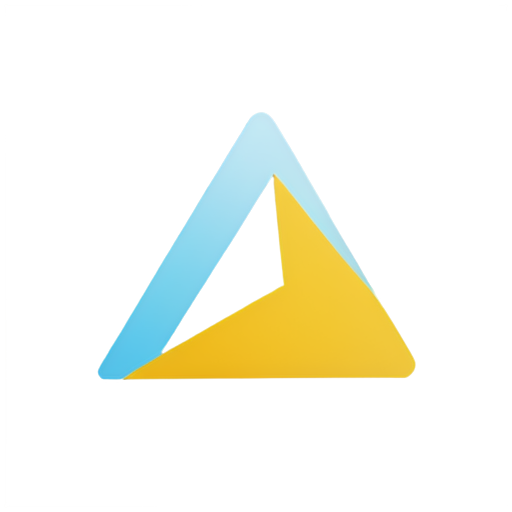 flat, icon, squares, triangle, polygon, modern - icon | sticker