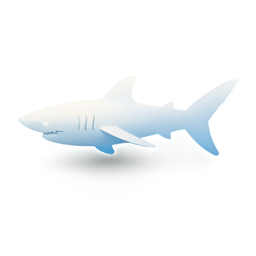 shark step - icon | sticker