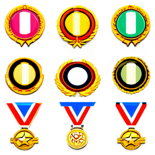 medal rank - icon | sticker