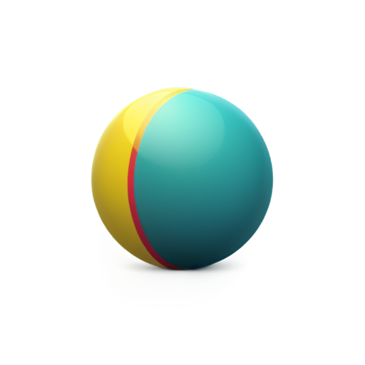 black background, multi-colored stripes, yellow stripe, green stripe, white stripe, blue stripe, red stripe, teal stripe, purple stripe, abstract globe design, flat design style, modern, minimalistic - icon | sticker