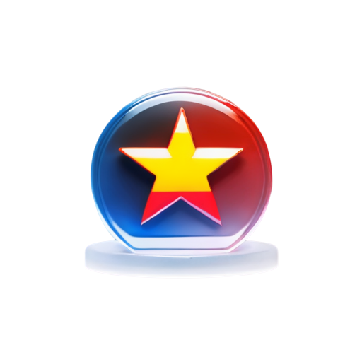 Disabled logo plus red Communist Party emblem - icon | sticker