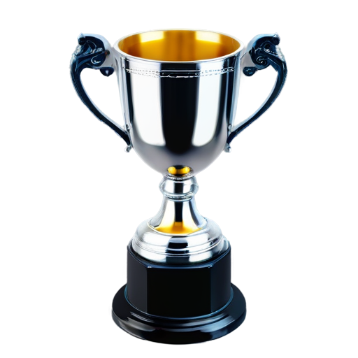 trophy cup, mobile gome, centered, high detail gore asset id, isometric art, 3d octone render, 30 caset, lens lore, no bockground, png, gray background. plain background - icon | sticker