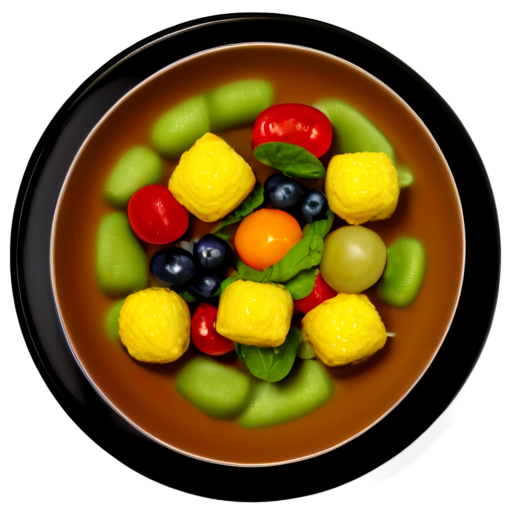 A delicious dish on a plate - icon | sticker