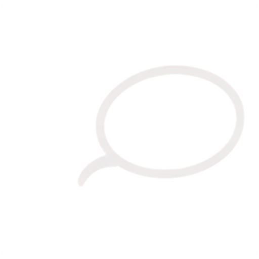 vobo written in a chat bubble - icon | sticker