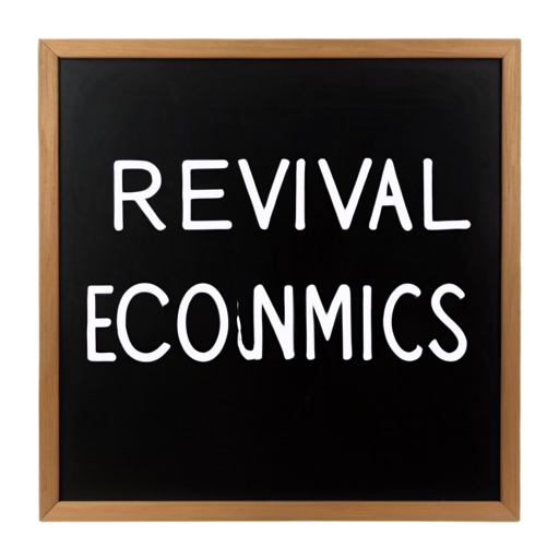 revival economics - icon | sticker