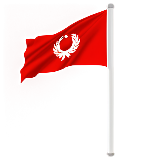 2d red flag sprite - icon | sticker