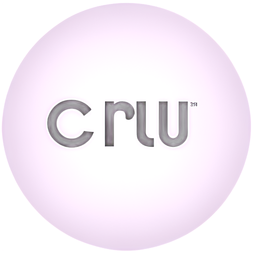 label:CRU,Shape:circle - icon | sticker