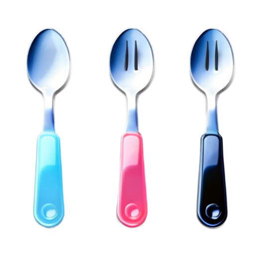 logo for a team that polishes cutlery - icon | sticker