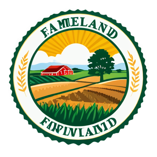 farmland logo - icon | sticker