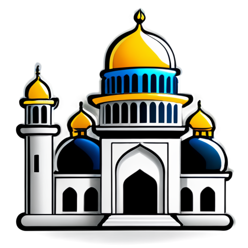 mosque icon with code icon - icon | sticker