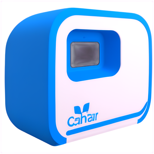 wallbox caharging station electro car, blue, white, sympel - icon | sticker