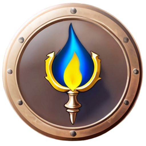 medieval casting spell icon - icon | sticker