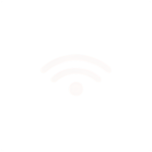 Wi-Fi icon, sible line, bw - icon | sticker