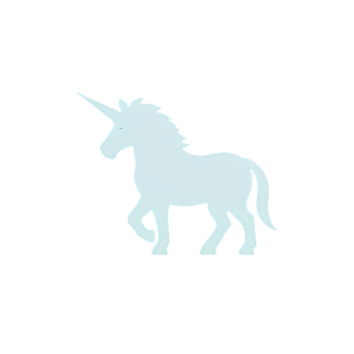 imagine a glass with the shape of a unicorn filled with the traditionnal brew called Grog - icon | sticker