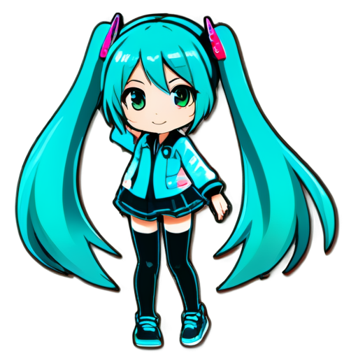 Hatsune miku - icon | sticker