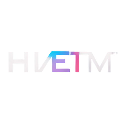 text [h r e m], techno style, color neon - icon | sticker