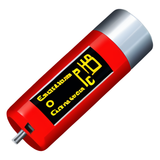 Electronic components capacitors - icon | sticker