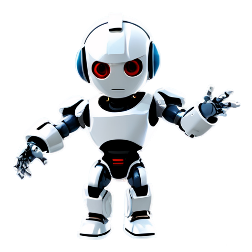 robot motion capture - icon | sticker