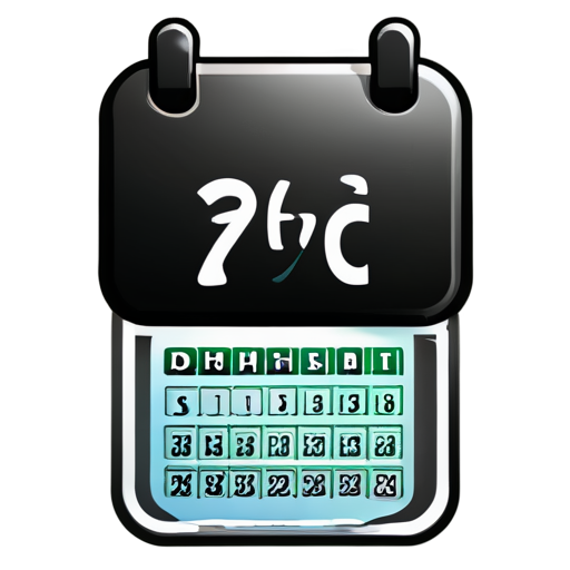 max power with calendar management - icon | sticker