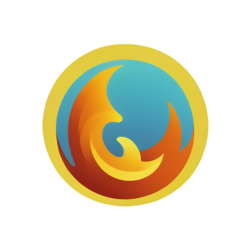 Fantasy World on fire - icon | sticker